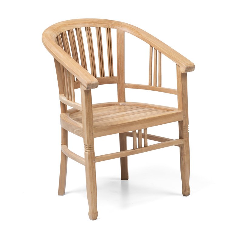 Wayfair teak chairs hot sale